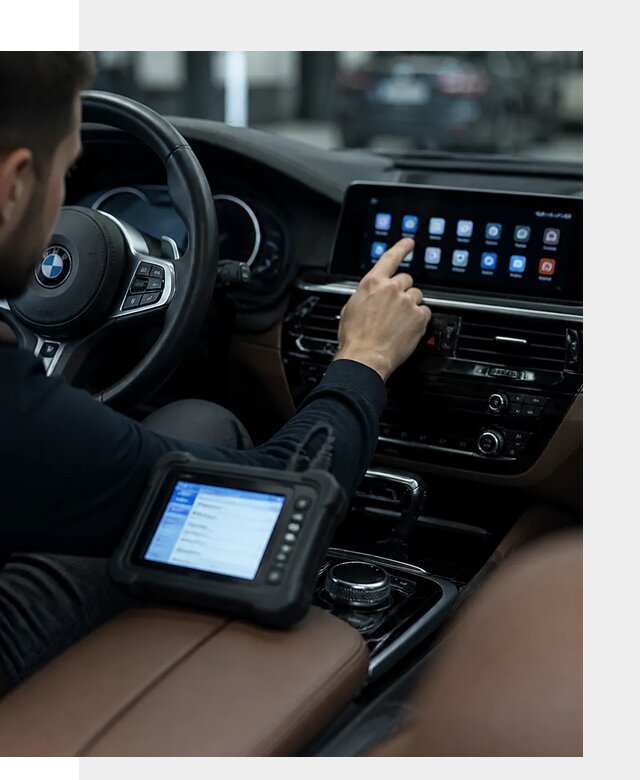 Установка приложений и мультимедиа сервисов BMW в Гатчине