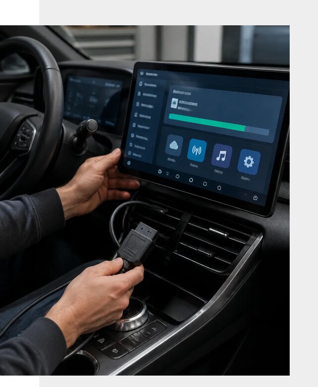 Установка приложений BYD для автомобиля под ключ в Гатчине