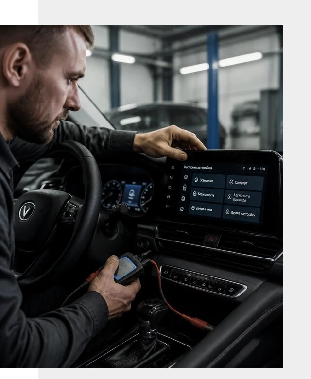 Русификация Changan CS55 и мультимедиа под ключ в Гатчине