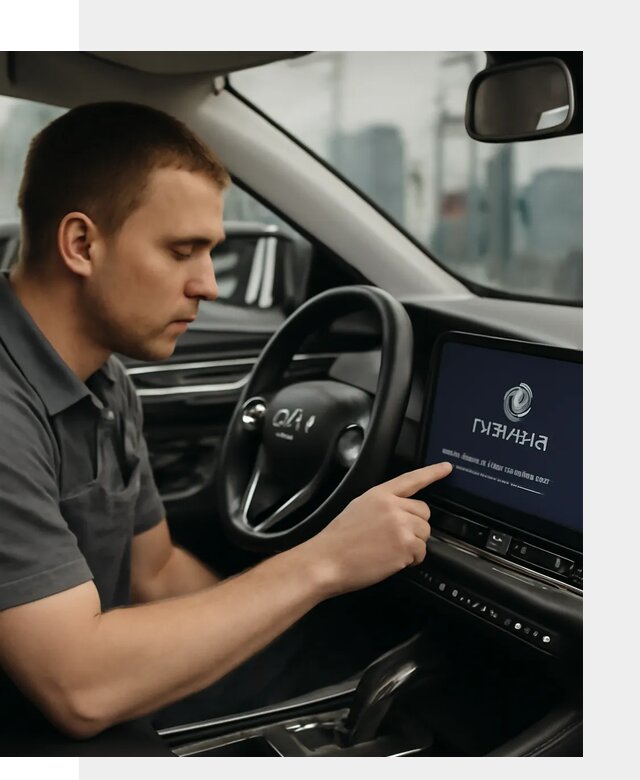 Установка приложений Changan и сервисов в авто в Гатчине