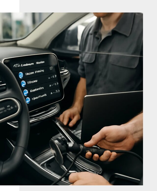 Установка приложений Geely для мультимедиа автомобиля в Гатчине