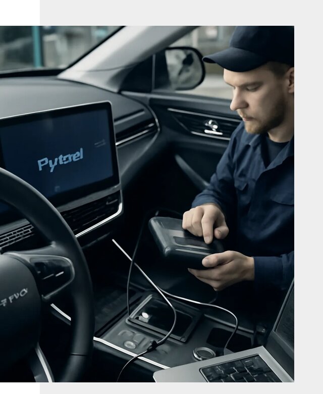Русификация автомобилей Jetour с адаптацией меню в Гатчине