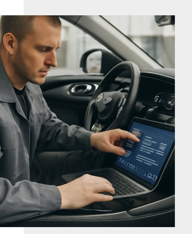 Русификация приборной панели автомобиля Lynk Co в Гатчине