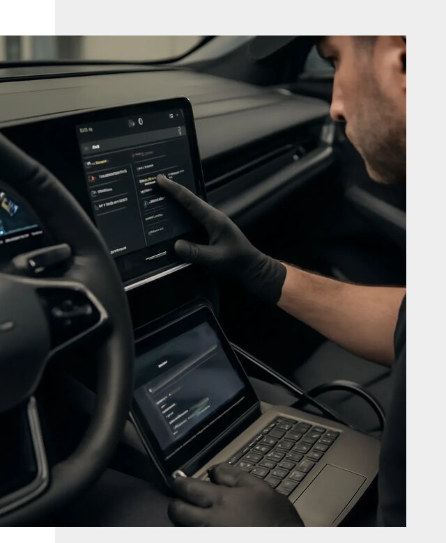 Русификация приборной панели Rising автомобиля в Гатчине