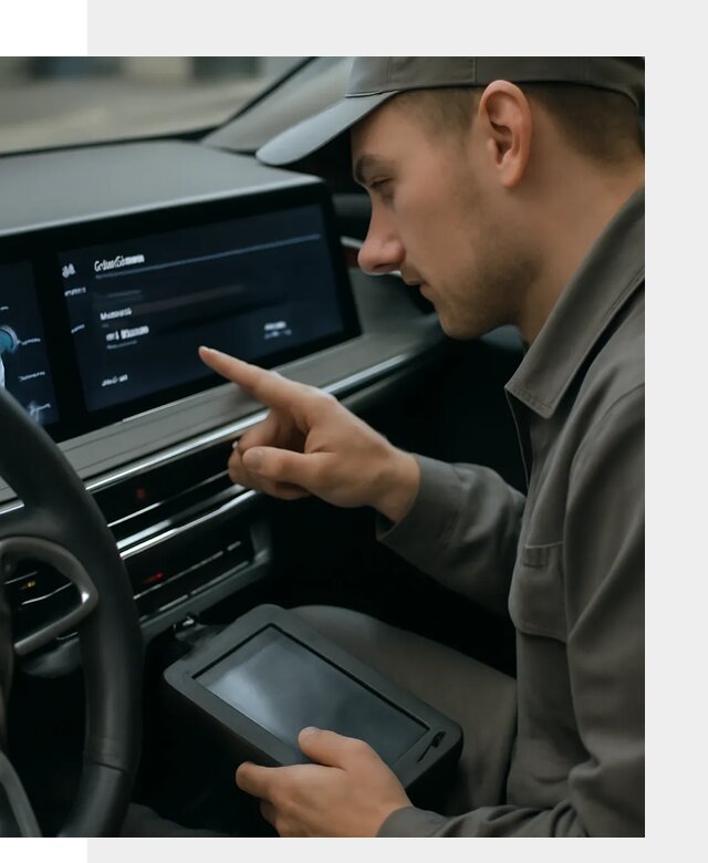 Русификация приборной панели автомобиля Voyah в Гатчине