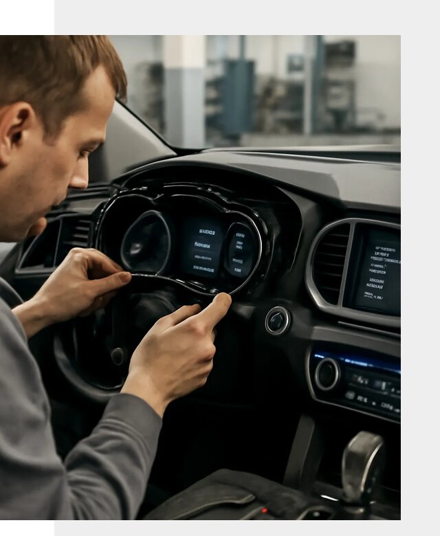 Русификация приборной панели автомобилей Hyundai в Гатчине