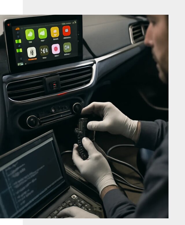 Активация Apple CarPlay в Гатчине для штатной мультимедиа