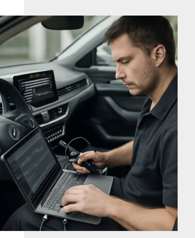 Настройка телематики автомобиля под ключ для авто в Гатчине