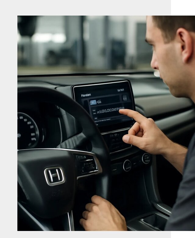 Русификация панели приборов Honda в Гатчине по цене 5138 ФастМобиль-Гтч