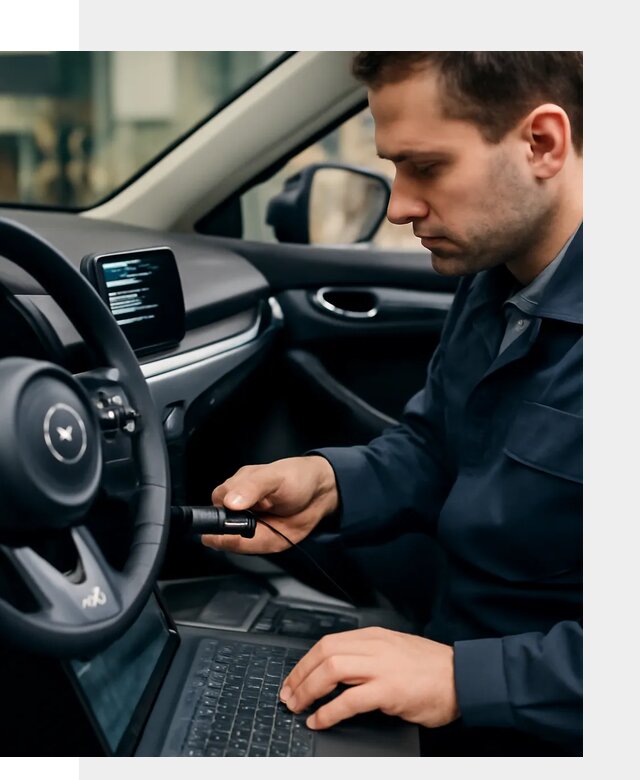 Русификация приборной панели автомобилей Mazda в Гатчине
