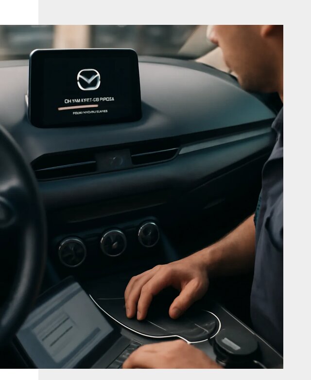 Установка приложений Mazda на мультимедийную систему в Гатчине