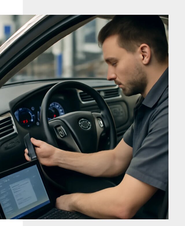 Русификация приборной панели Nissan для авто в Гатчине