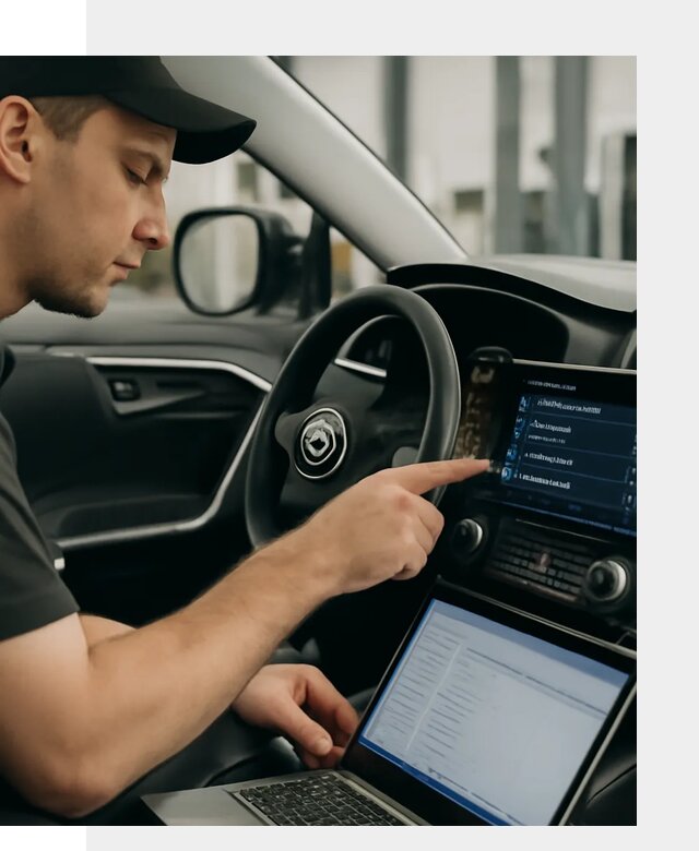 Русификация мультимедиа Toyota для автомобилей в Гатчине