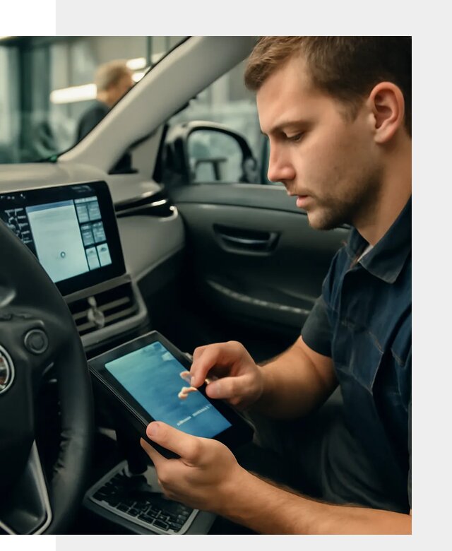 Установка приложений Toyota на мультимедиа в Гатчине